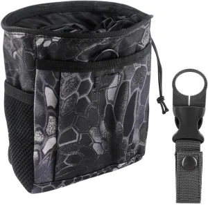 Drawstring Highend Rock Climbing Chalk Bag with a Carabiner Different Pockets for Climbing Bouldering, Gymnastics, Gym Pouch, Cross Fit and Lifting