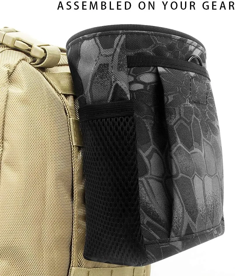 Drawstring Highend Rock Climbing Chalk Bag with a Carabiner Different Pockets for Climbing Bouldering, Gymnastics, Gym Pouch, Cross Fit and Lifting