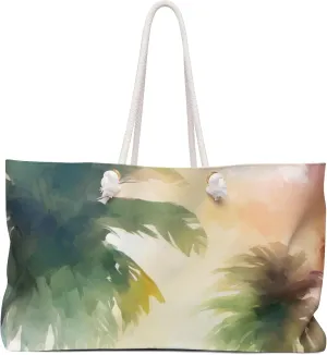 Eco-Friendly Weekender Tote Bag for Sustainable Living 24" × 13"