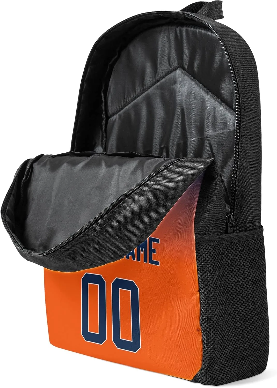 Edmonton Custom Backpack High Capacity,Laptop Bag Travel Bag,Add Personalized Name And Number£¬Gifts For Ice Hockey Sports Fans