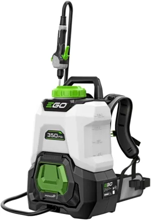 EGO POWER  4 Gallon, Backpack Sprayer for Lawn and Garden, Electric Pump, Battery and Charger Not Included - BSP3500