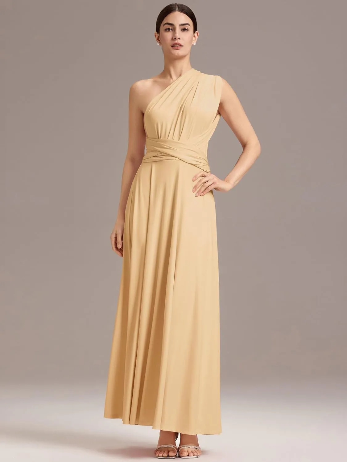 Ever-Pretty Women's Convertible Bridesmaid Dress Infinity Multi-Way Wrap Gowns Twist Wrap Dresses 02410