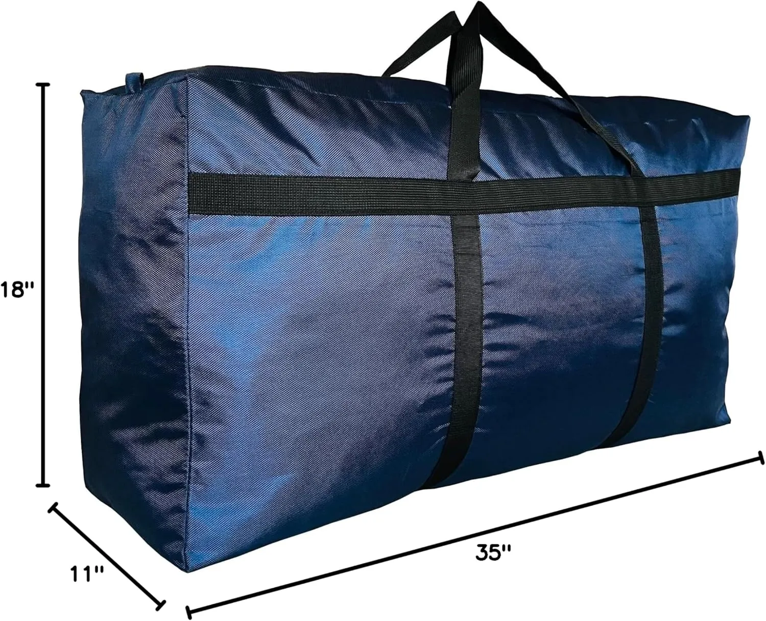 Extra Large Storage Duffle Bag with Zippers and Handles, Big Foldable Duffle Bag for Travel