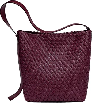 Fashion Woven Tote Bag for Women, Female Hobo Bag, Beach Handbag Purse, Travel Shoulder Bag with Adjustable Strap