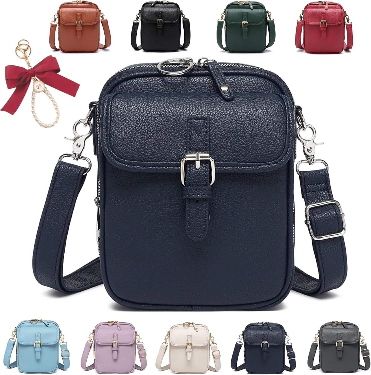 Forcipower Crossbody Bag, Collaboraten1 Urvashi Collaborateam Tojoyride Collaboration Anti Theft Leather Shoulder Bags