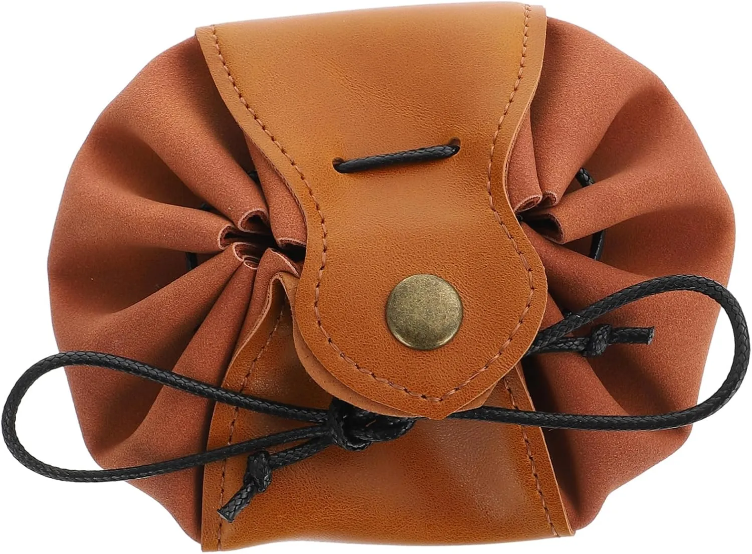 Gatuida Dice Bag Tray Belt Pouch Pocket Dice Storage Drawstring Purse Vintage Belt Pouch Jewelry Organizer