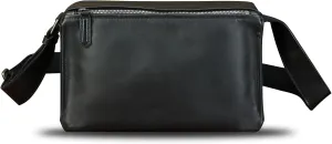 Genuine Leather Messenger Bag for Men Vintage Real Soft Leather Shoulder Bag Crossbody Bag Satchael Purse