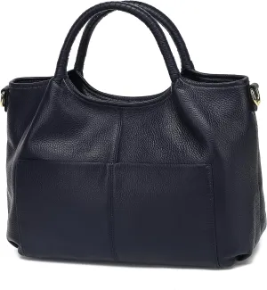 Genuine Leather Purses for Women Crossbody Shoulder Bags Designer Handbags Top Handle Satchel Bag