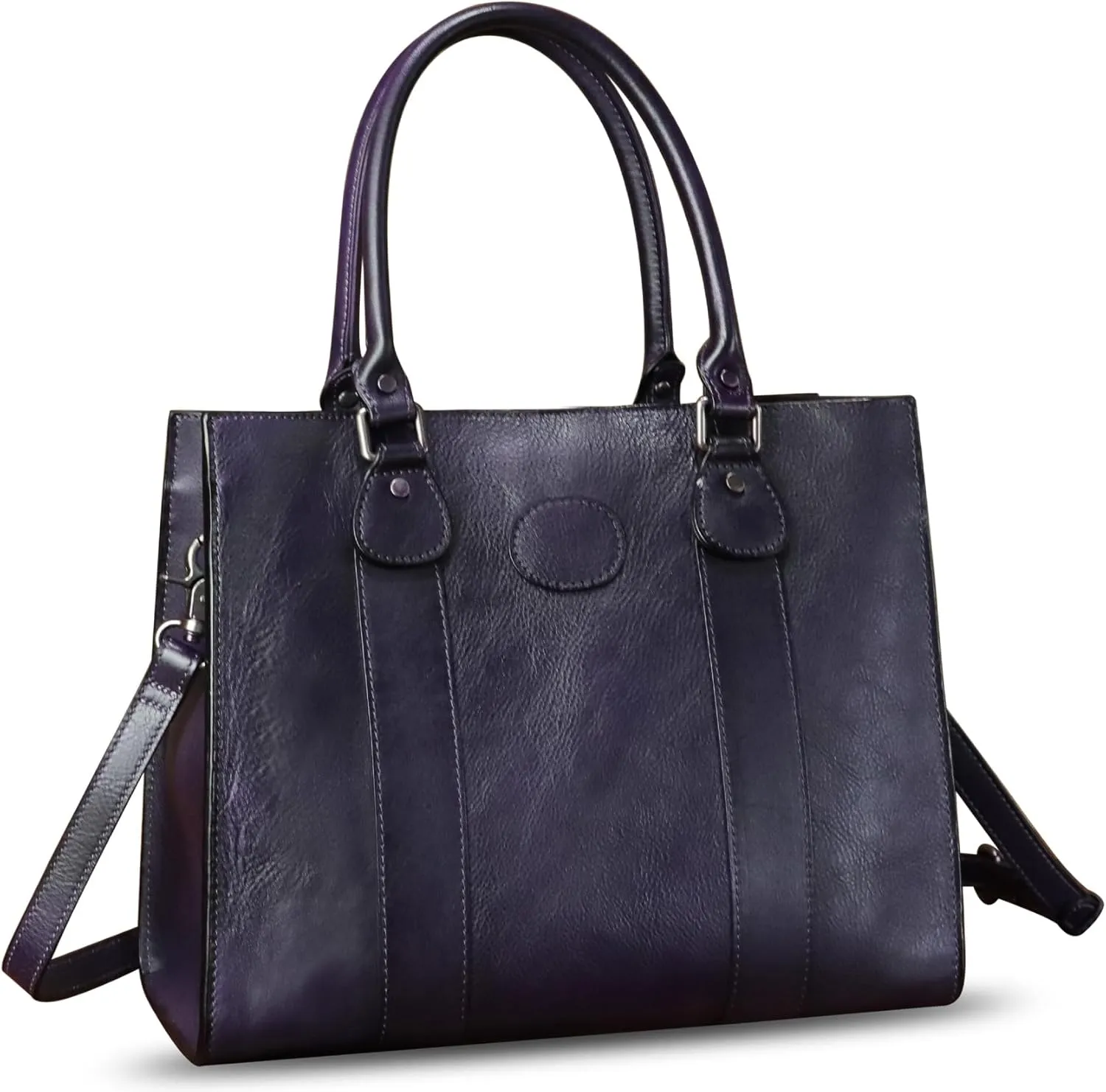 Genuine Leather Satchel Purses Handbags for Women Top Handle Shoulder Bags Lady Crossbody Tote Bag