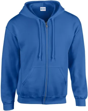 Gildan Fleece Zip Hoodie Sweatshirt, Style G18600, Multipack