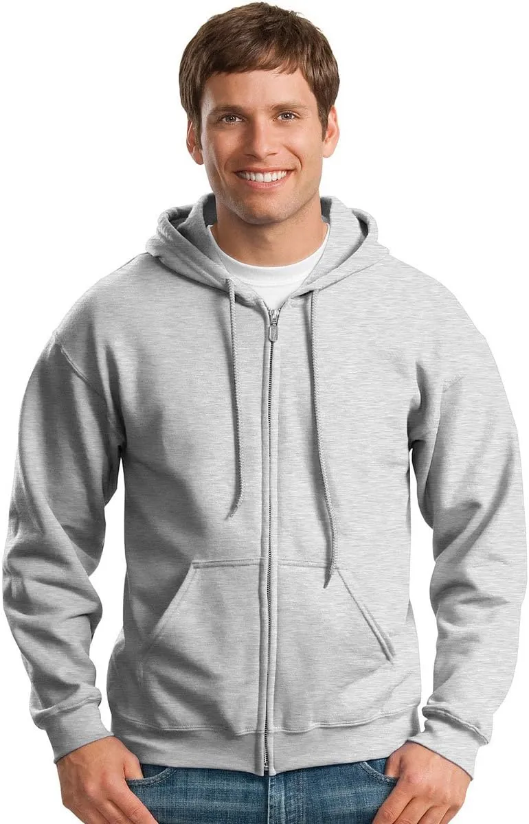 Gildan Fleece Zip Hoodie Sweatshirt, Style G18600, Multipack