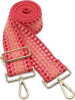 GINJKGO Purse Straps Replacement Crossbody - Adjustable Bag Strap for Purses, Wide Shoulder Strap for Women Guitar Purses