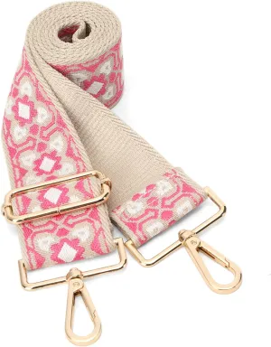GINJKGO Purse Straps Replacement Crossbody - Adjustable Bag Strap for Purses, Wide Shoulder Strap for Women Guitar Purses