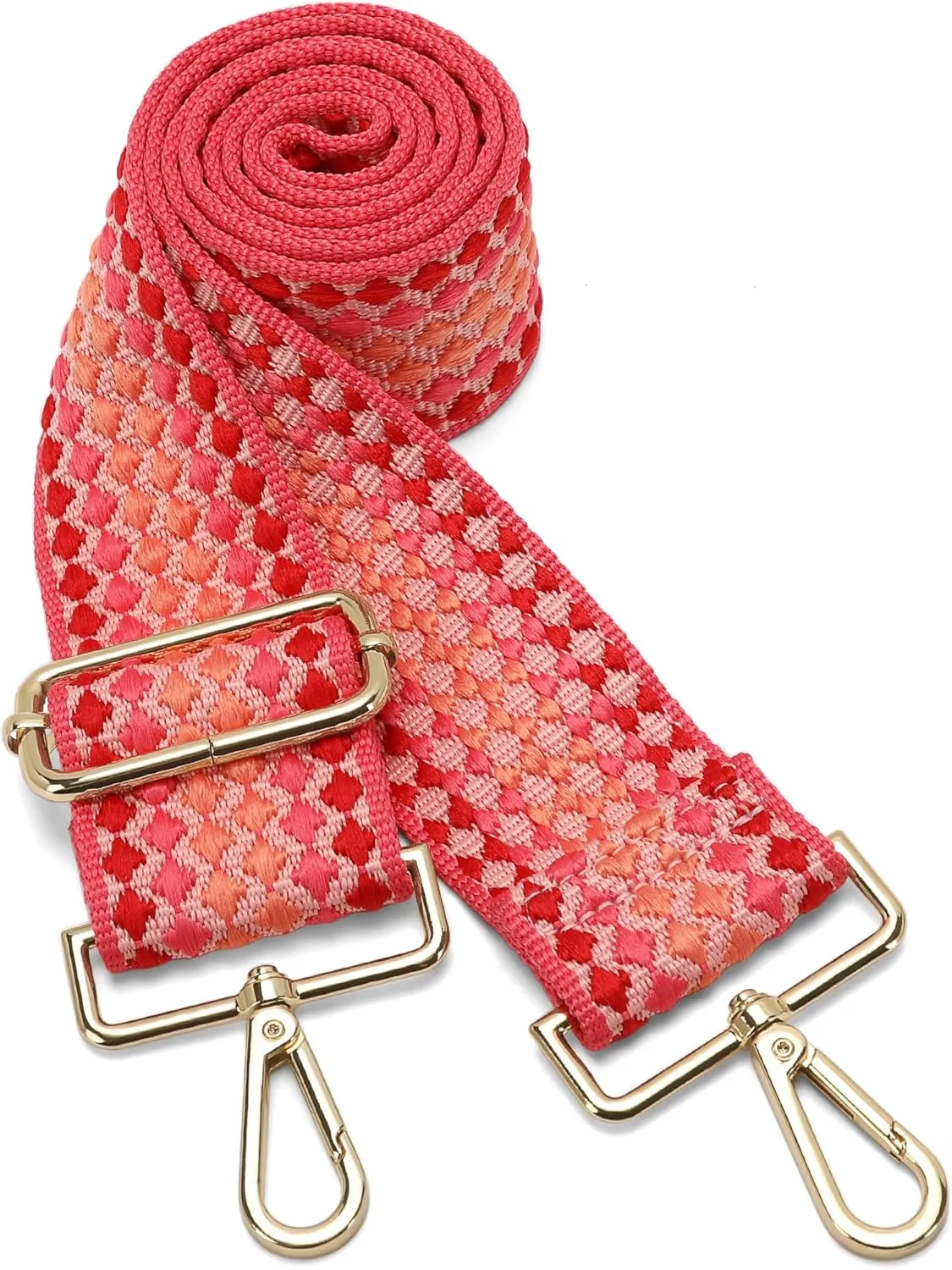 GINJKGO Purse Straps Replacement Crossbody - Adjustable Bag Strap for Purses, Wide Shoulder Strap for Women Guitar Purses