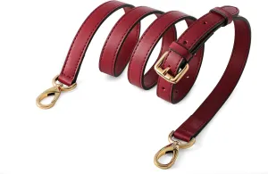 GOXTECH Genuine Leather Purse Strap Replacement Crossbody Handbag Long Adjustable