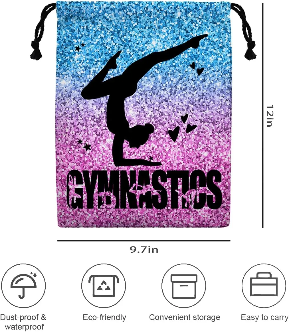 Gymnastics Drawstring Grip Bags Small Drawstring Bag Waterproof Gym Storage Pouch For Holding Gymnastics Grips