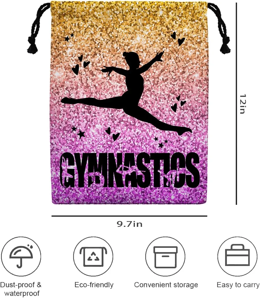 Gymnastics Drawstring Grip Bags Small Drawstring Bag Waterproof Gym Storage Pouch For Holding Gymnastics Grips
