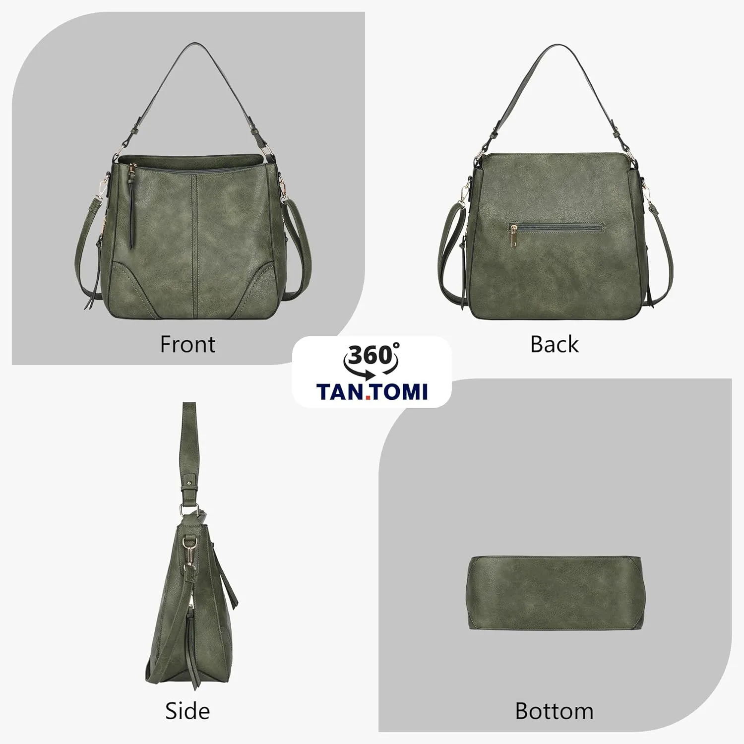 Handbags for Women Crossbody Bags Purses for Women Vegan Leather Shoulder Bag Hobo Bag for Travel Shopping