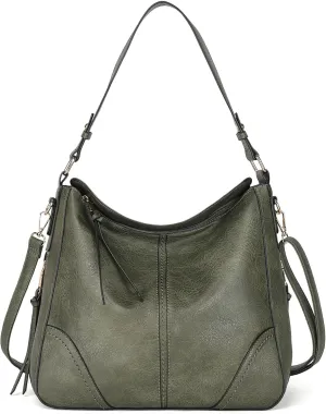Handbags for Women Crossbody Bags Purses for Women Vegan Leather Shoulder Bag Hobo Bag for Travel Shopping