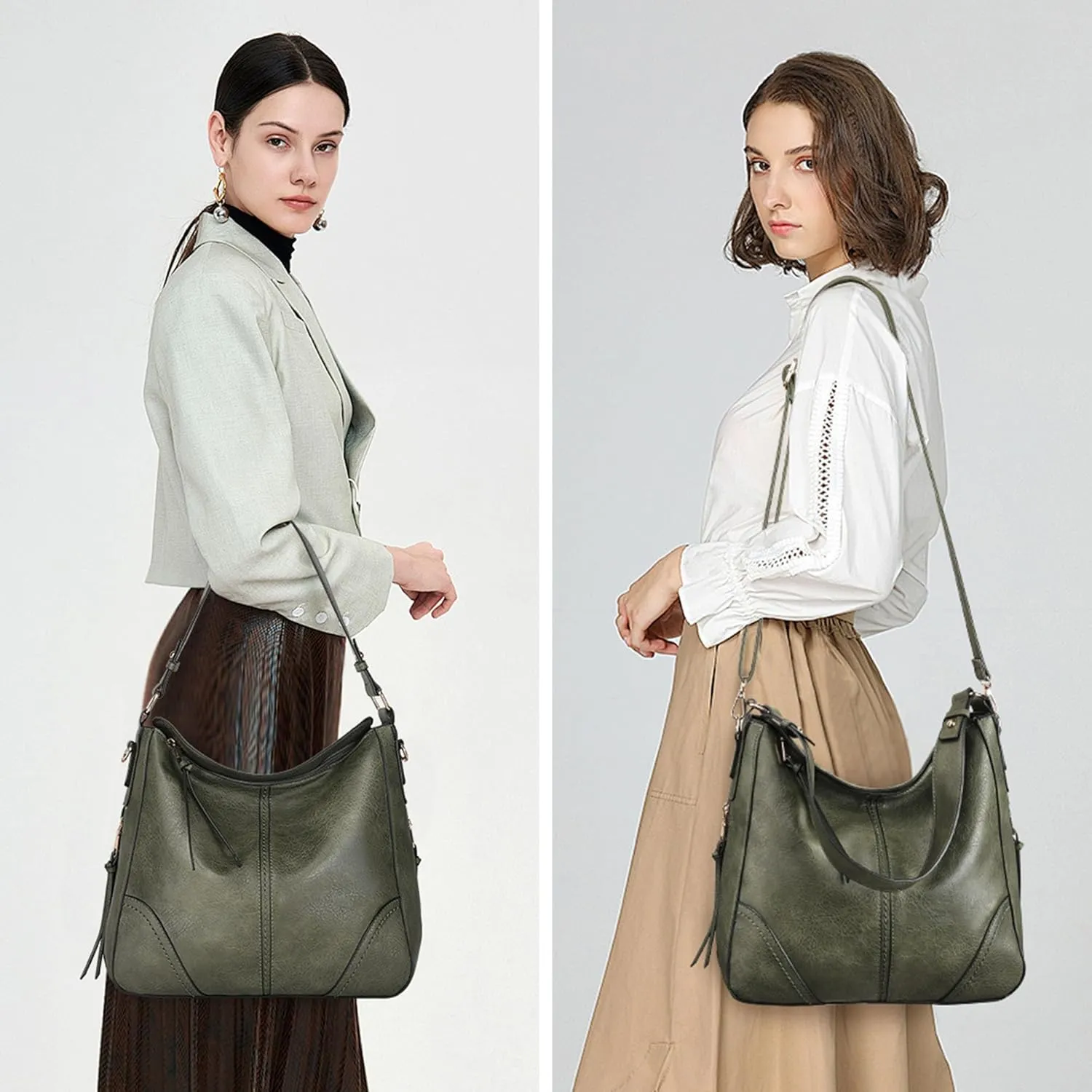 Handbags for Women Crossbody Bags Purses for Women Vegan Leather Shoulder Bag Hobo Bag for Travel Shopping