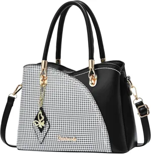 Handbags for Womens Top Handle Designer Shoulder Purse Satchel Bags Roomy Capacity Messenger Tote Bag Casual Lightweight