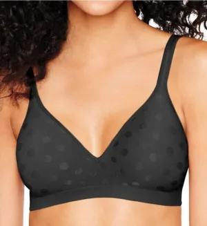 Hanes Women's Perfect Coverage Wireless Stretch Convertible T-Shirt Bra (Retired Colors)