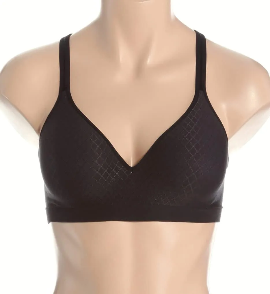 Hanes Women's Perfect Coverage Wireless Stretch Convertible T-Shirt Bra (Retired Colors)