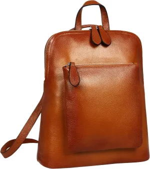 HESHE Backpack for Women Leather Backpack Purse Convertible Designer Bag Back Pack for Work Everything Bag
