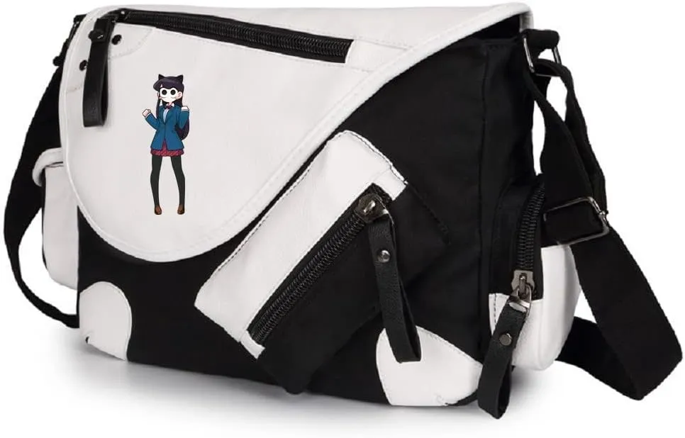ISaikoy Anime Komi can't communicate Messenger Bag Satchel Crossbody Bag Handbag Shoulder Bag Sling Bag 19