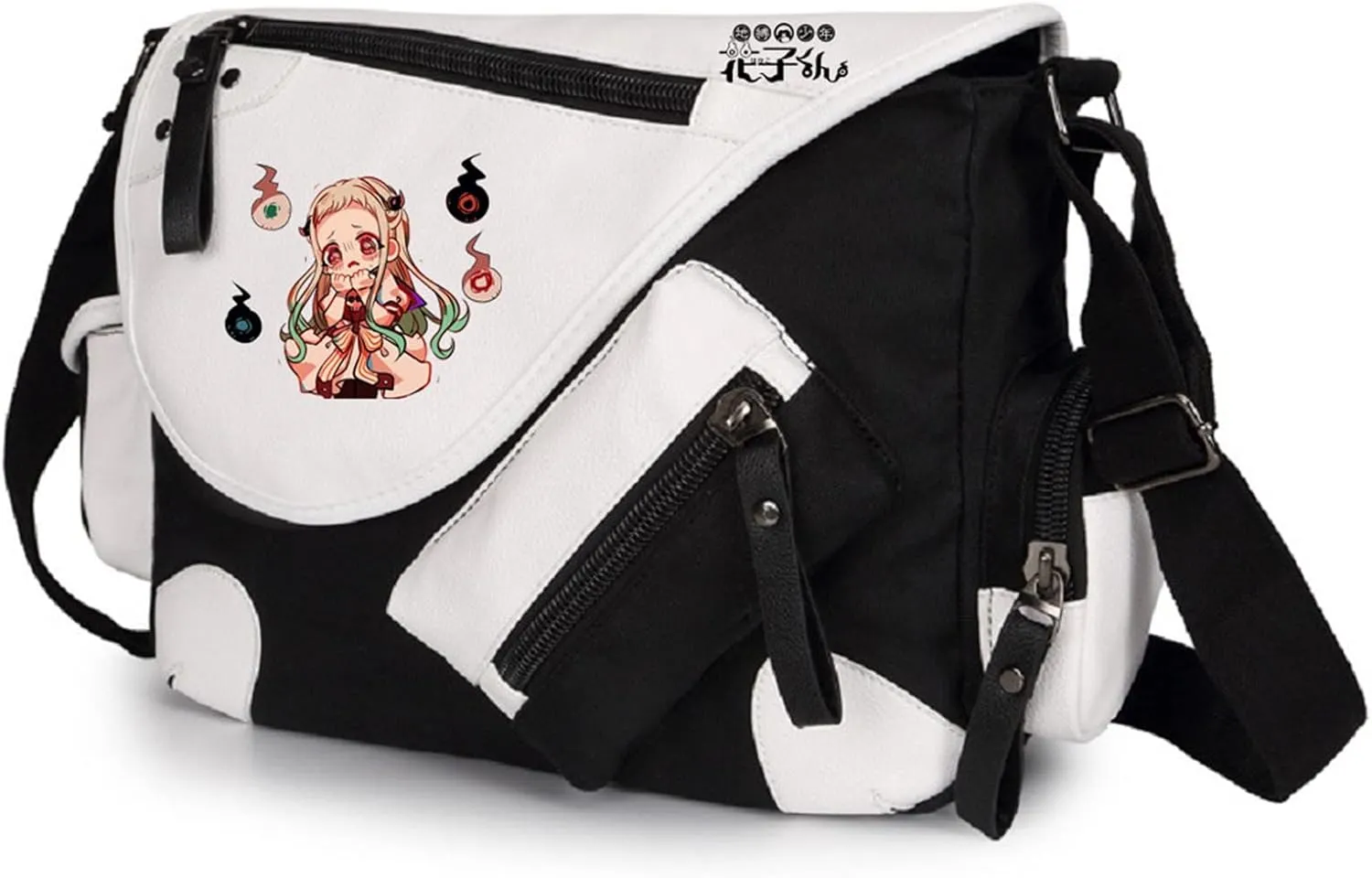 ISaikoy Anime Toilet-bound Hanako-kun Messenger Bag Satchel Crossbody Bag Handbag Shoulder Bag Sling Bag 14