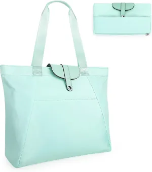 JASGOOD Tote Bag for Women Foldable Tote Bag for Travel Large Shoulders Bags Handbags