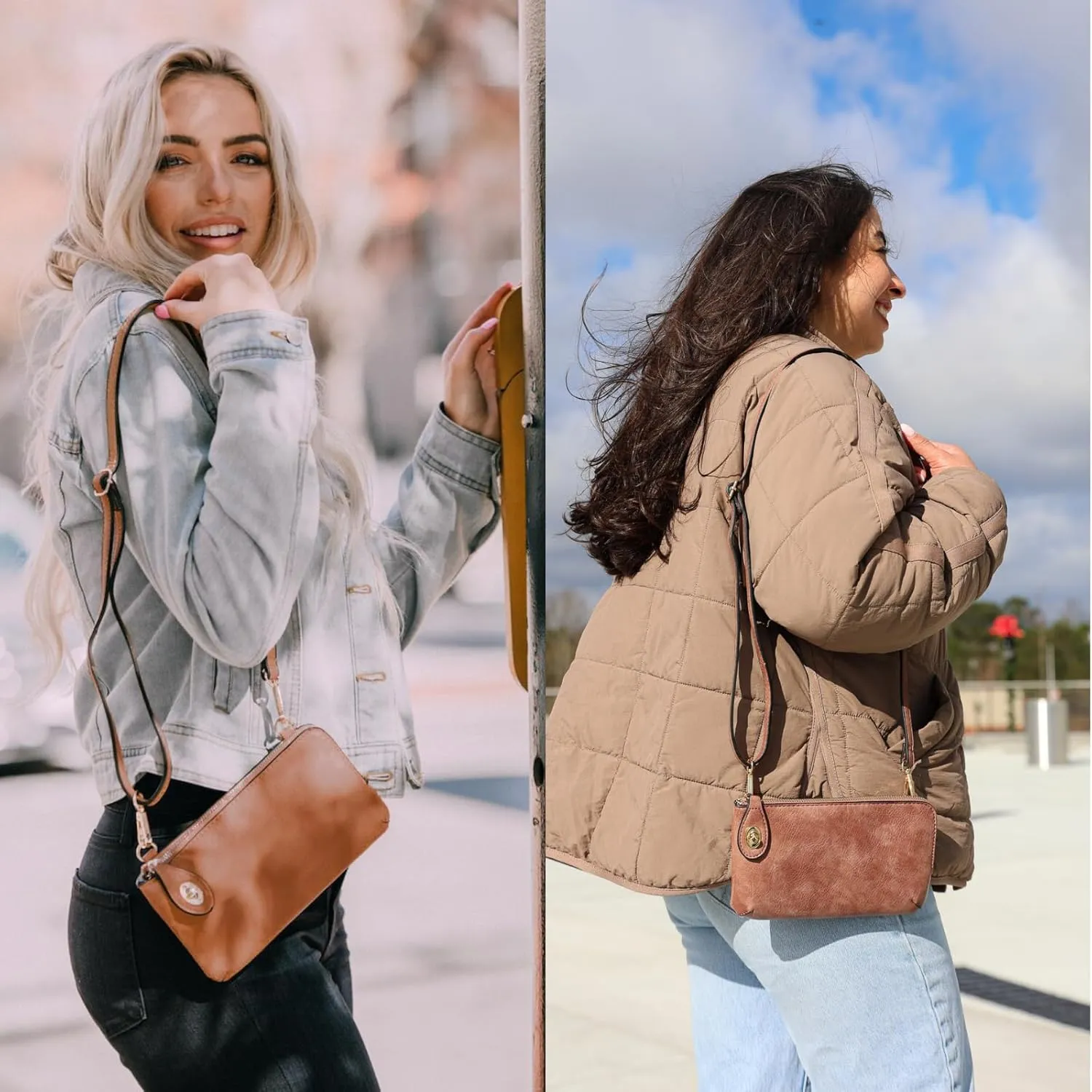 JEN & CO. Kendall Twist-Lock Crossbody