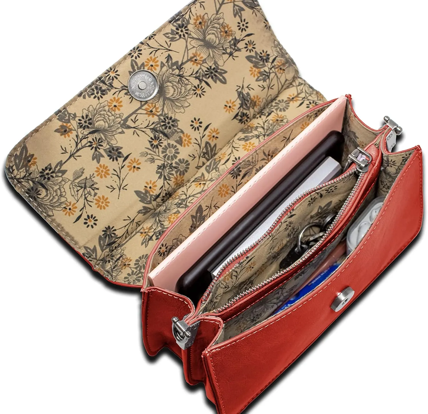 Joy Susan Women's Aria Ring Crossbody Handbag Purse Bag -