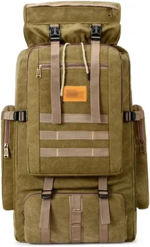JSEIAJB 80L Men Travel Backpack Multifunctional Rucksacks Wear-resistant Storage Bags For Outdoor Cycling