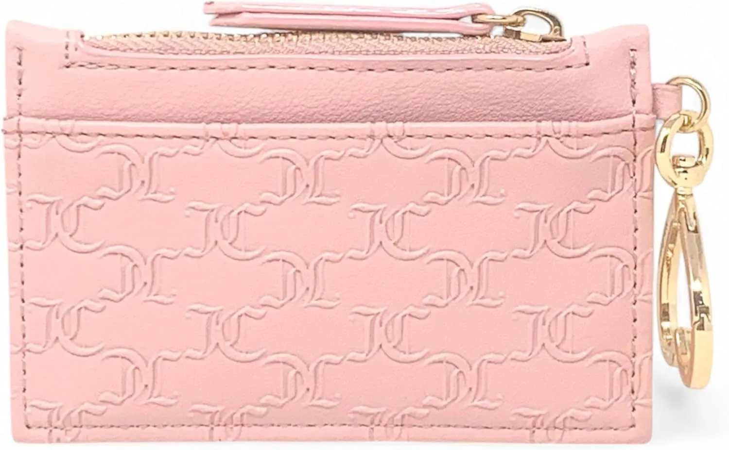Juicy Couture Women's Tab Elongated Card Case with Keyring (That Bling Pink Diamond)