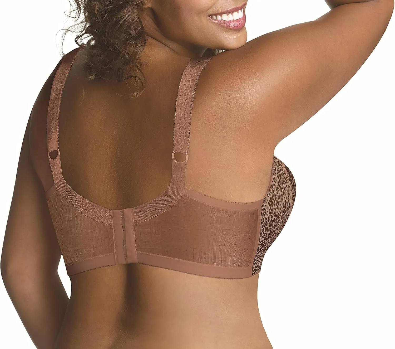Just My Size Womens Wireless Bra, Comfort Shaping Full Figure Wire-Free Bra