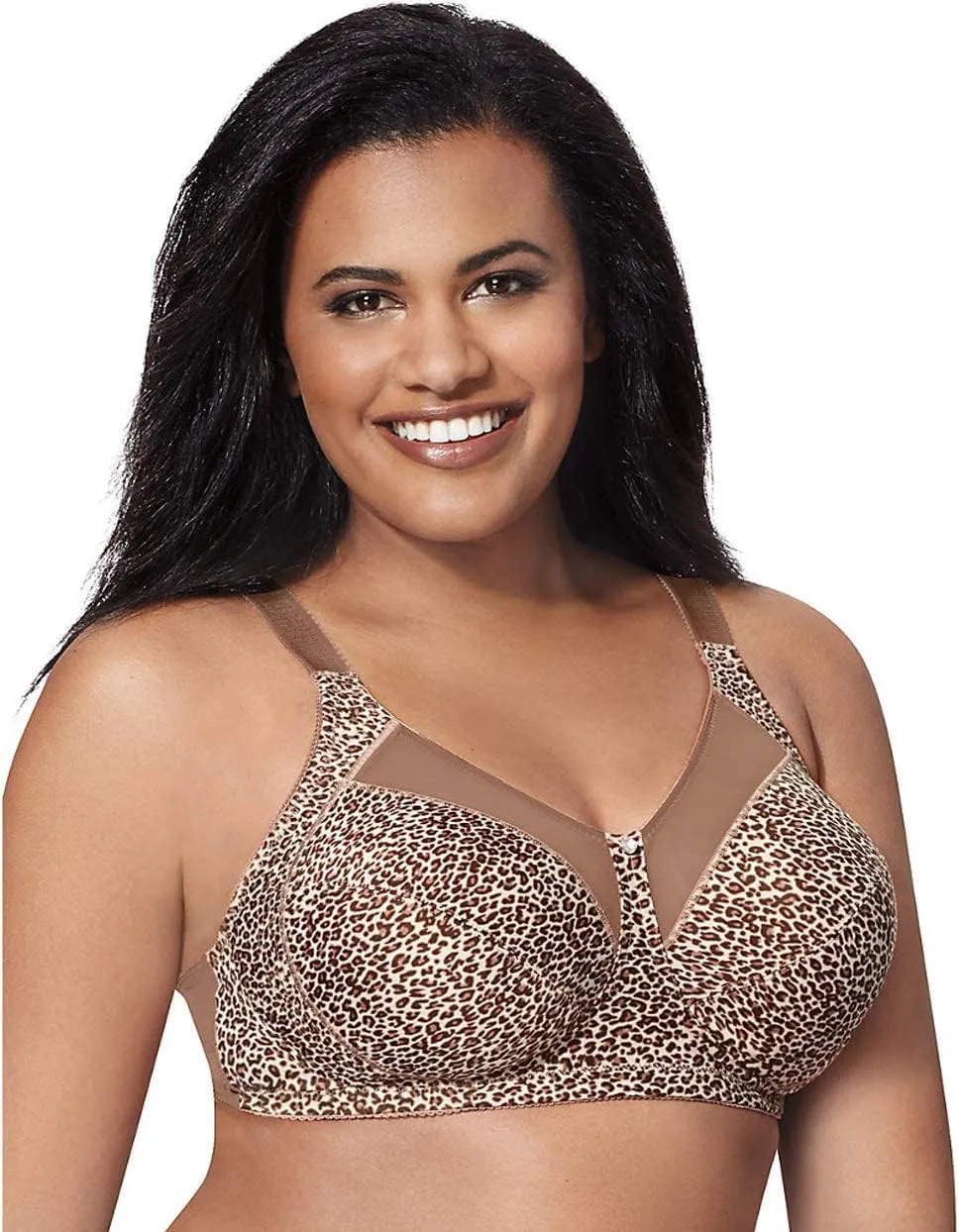 Just My Size Womens Wireless Bra, Comfort Shaping Full Figure Wire-Free Bra