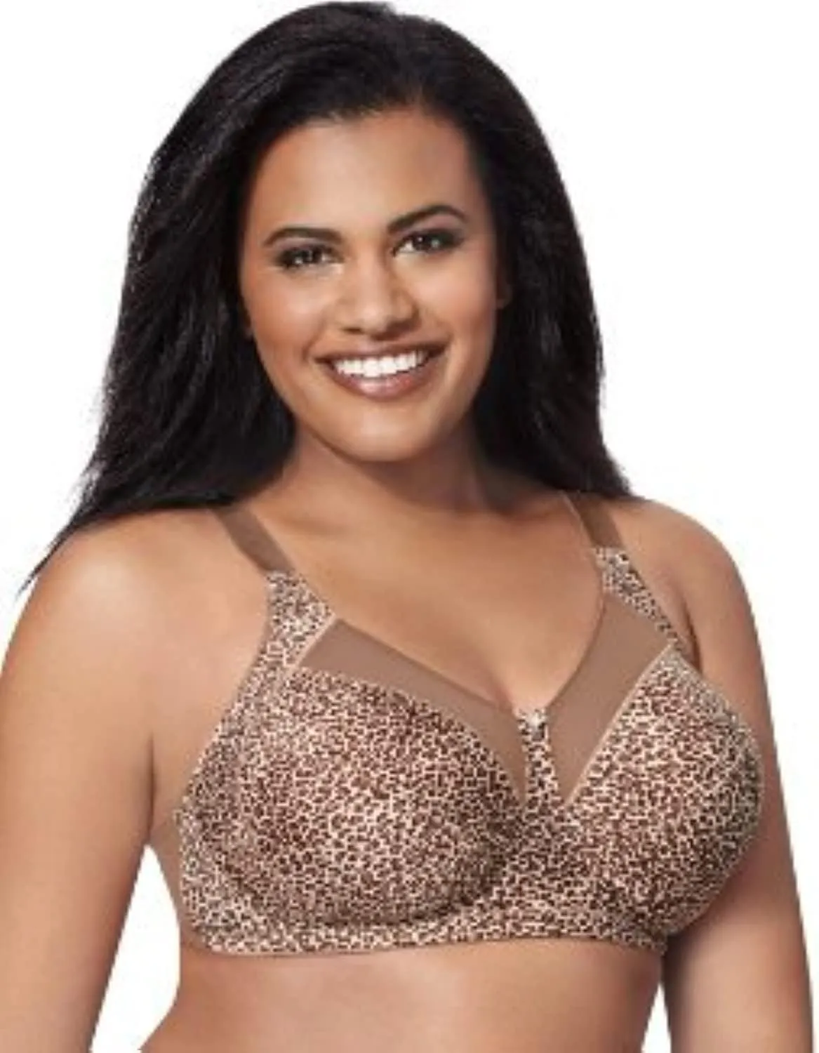 Just My Size Womens Wireless Bra, Comfort Shaping Full Figure Wire-Free Bra