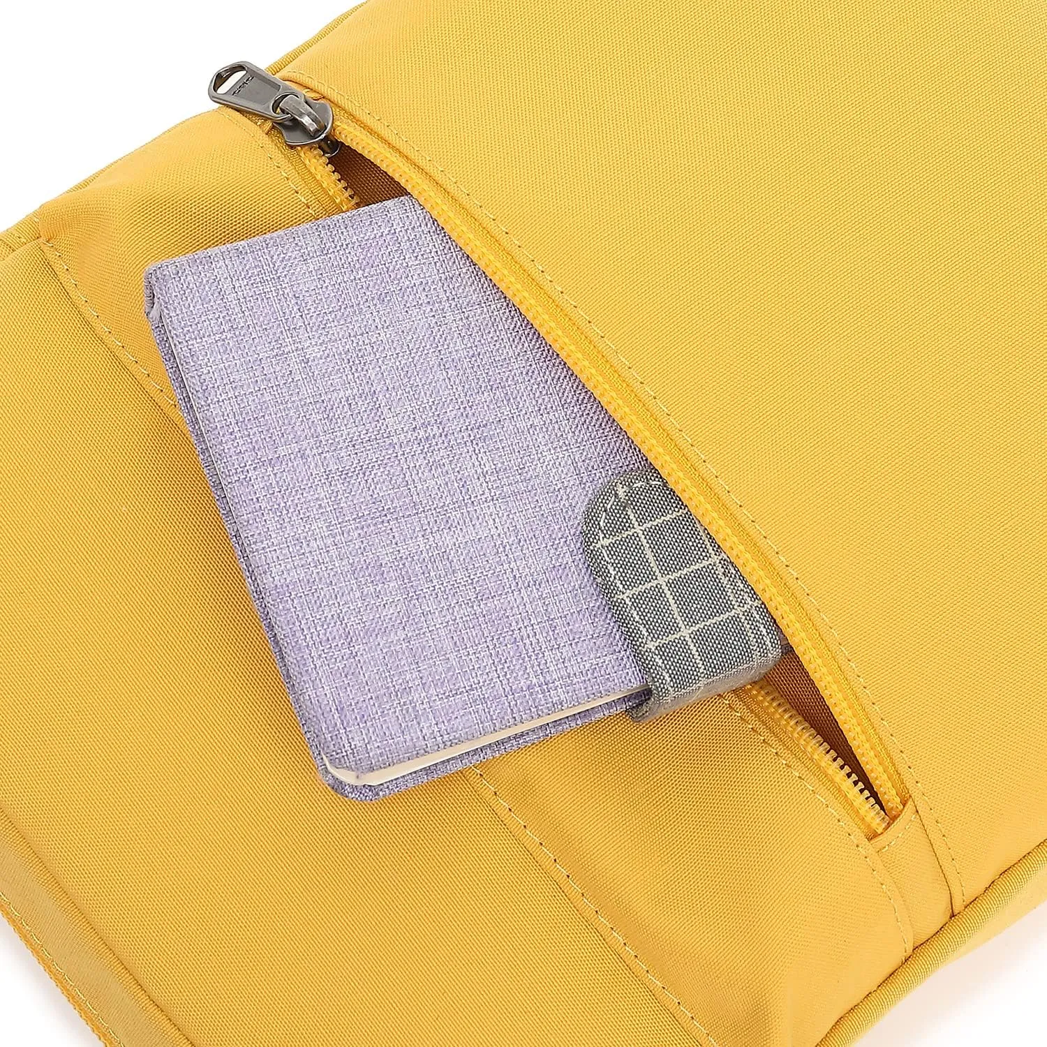 Kalesi Small Canvas Crossbody Bag and Purse Set for Girls and Women
