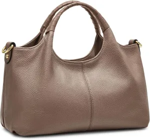 Kattee Leather Purses and Handbags for Women, Small Medium Crossbody Bags Trendy, Soft Shoulder Satchel Bags