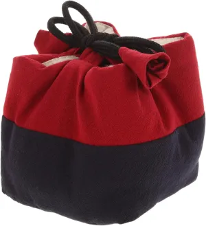Kichvoe Chinese Kung Fu Tea Teaware Storage Bag, Portable Travel Kung Fu Tea Set Empty Storage Bag, Outdoor Travel Camping Tea Set Teapot Teacup Gaiwan Bag Red