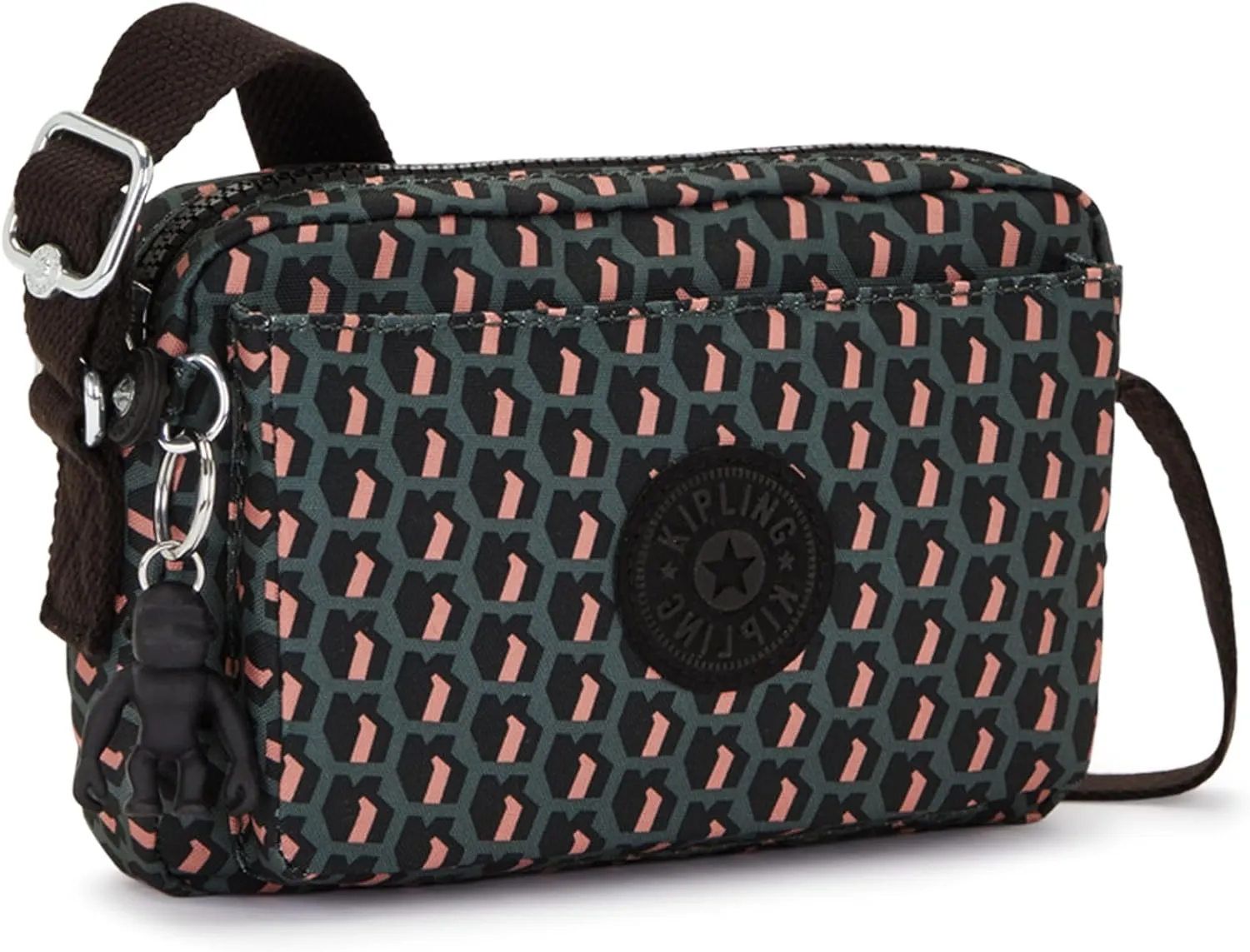 Kipling Women’s Abanu Multi Crossbody Bag, Lightweight, Adjustable Nylon Waist Pack