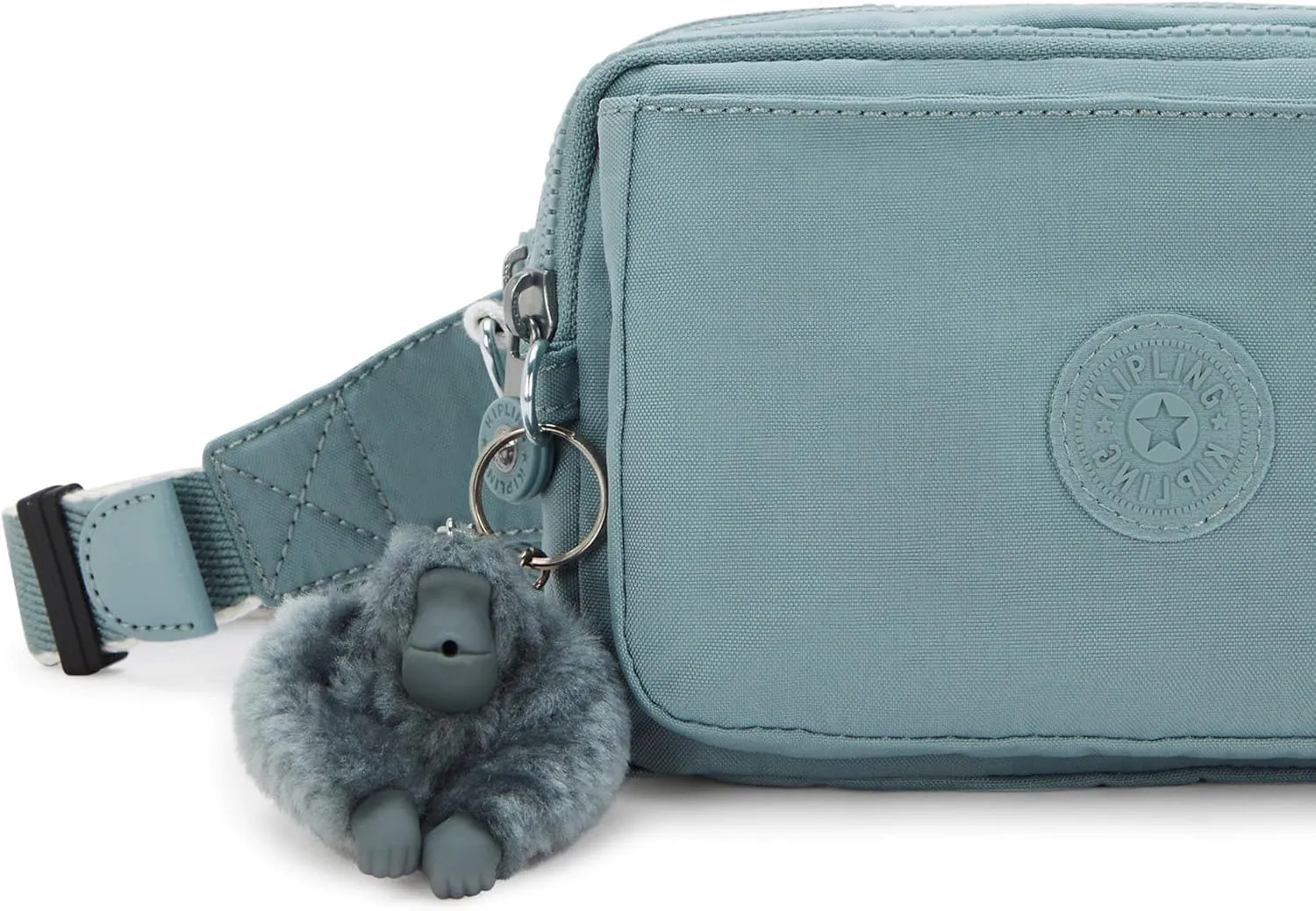Kipling Women's Abanu Multi Crossbody Bag, Lightweight, Adjustable Waist Pack with Multi-Compartment Zip Pockets