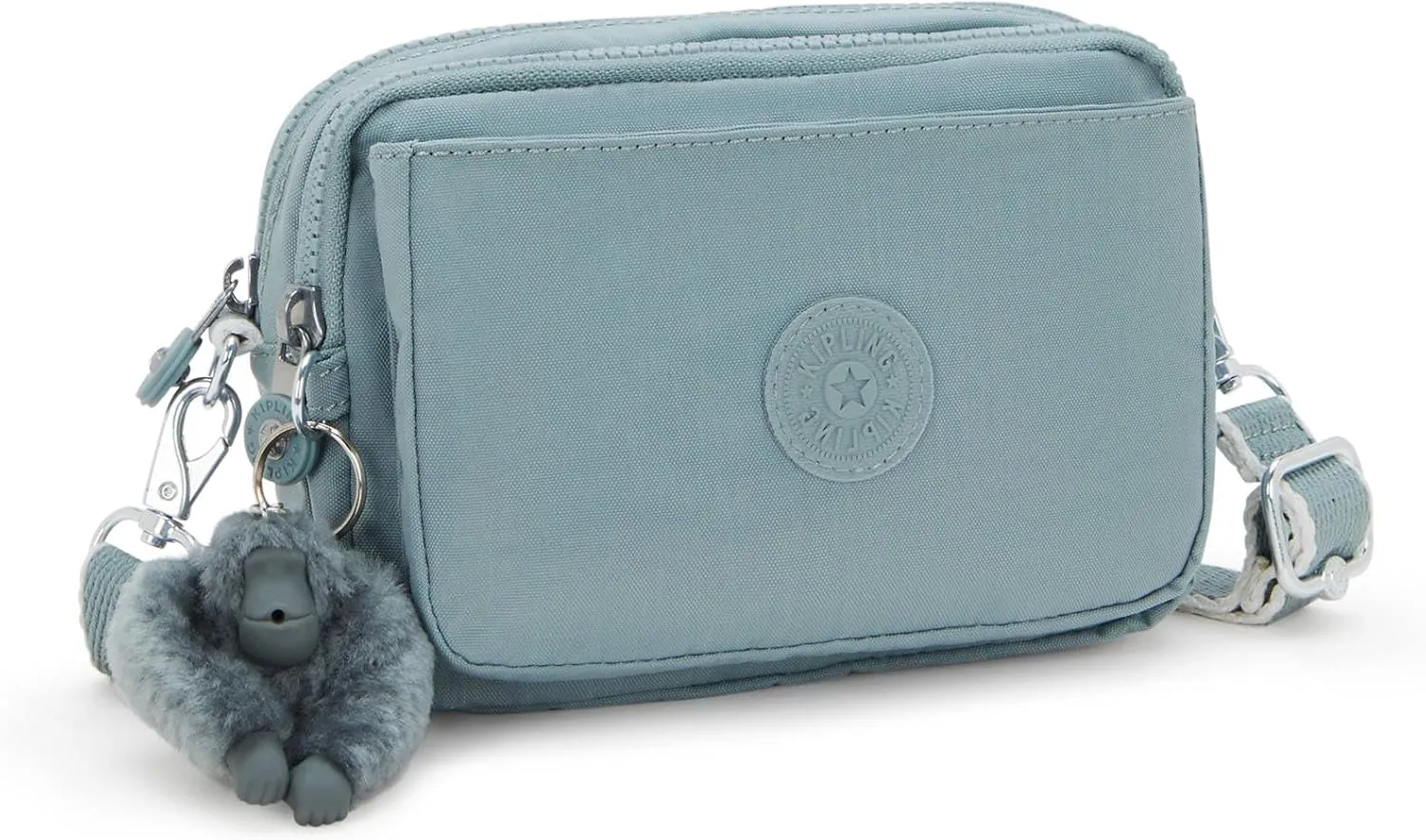 Kipling Women's Abanu Multi Crossbody Bag, Lightweight, Adjustable Waist Pack with Multi-Compartment Zip Pockets