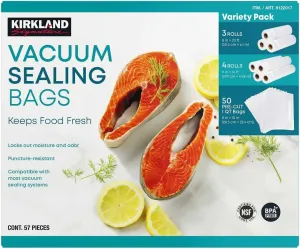 Kirkland Signature Vacuum Sealing Bags, Assortment Pack (8122017)