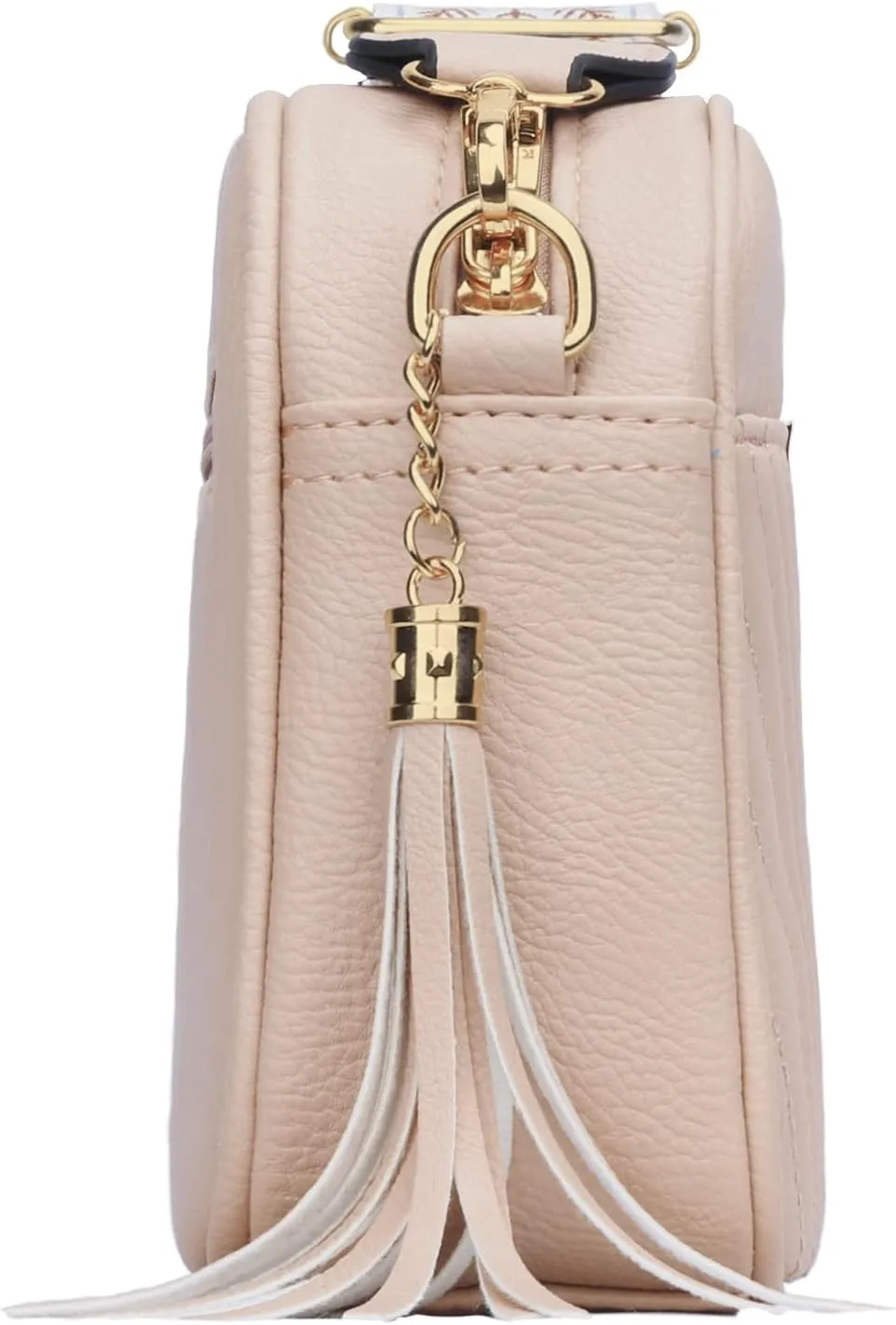KKXIU Quilted Small Crossbody Bag for Women and Teen Girls Stylish Shoulder Purse with Wide Strap