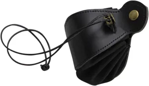Leather Dice Pouch Vintage Dice Bag for Jewelry and Accessories Storage Drawstring Design for Games Travel and Daily Use