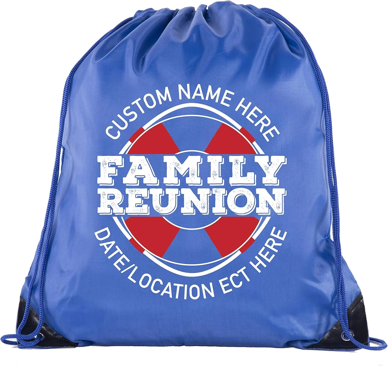 Life Raft with Custom Name and Date-Family Reunion Party Favor Bags