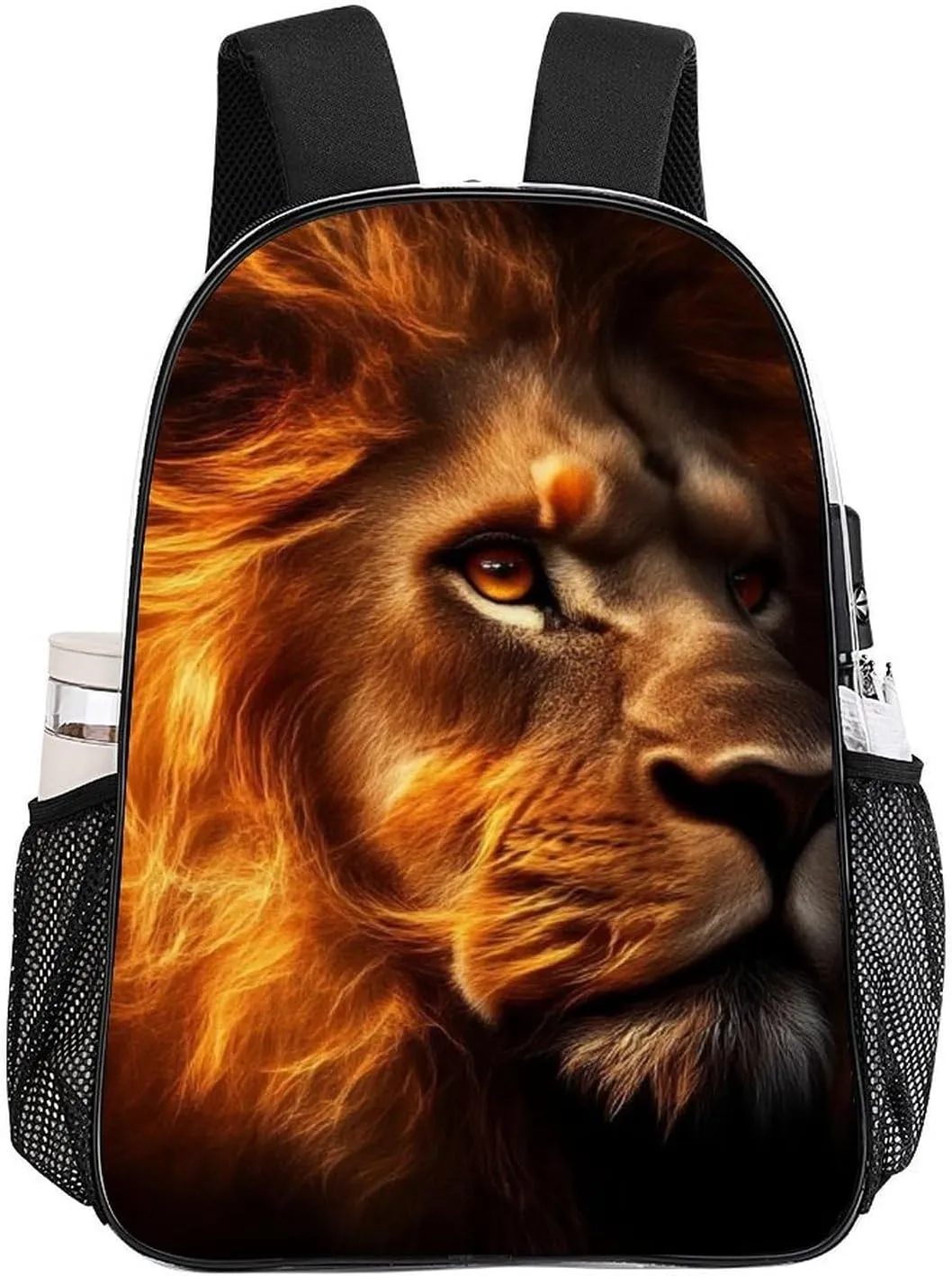 Lion Of Judah Rucksacks Lightweight Multipurpose Anti-Theft Shoulder Bag Large Capacity Business Computer Bag Transparent Bag