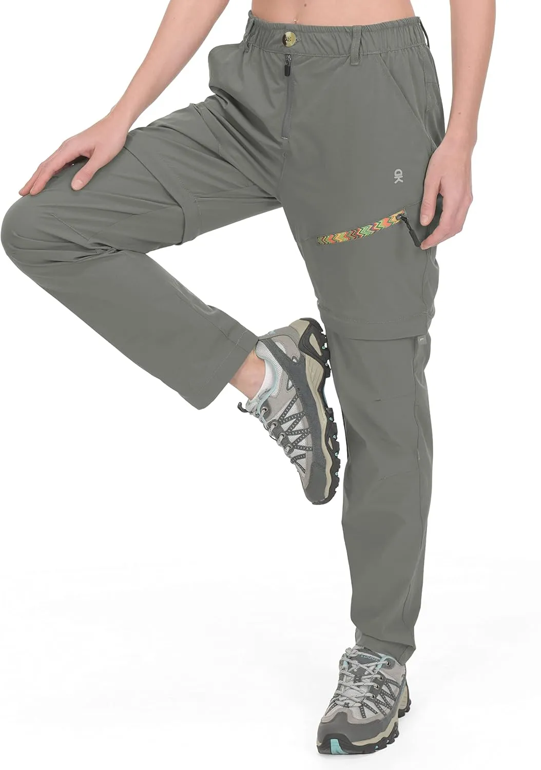 Little Donkey Andy Women's Hiking Pants Lightweight Convertible Zip-Off Pants Quick Dry UPF 50